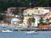 Saint-Pierre - Gevels van de stad aan de Caribische Zee