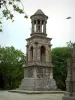 Saint-Rémy-de-Provence - Mausoleum of the Antiques plateau