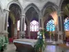 Saint-Séverin church - Inside the church: choir