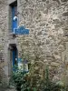 Saint-Suliac - Fachada de piedra de una casa
