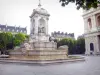 Saint-Sulpice church - Fountain of the Place Saint-Sulpice square
