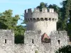 Sainte-Croix-du-Mont - Tour du château de Tastes