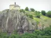 Sainte-Madeleine de Chalet chapel - Romanesque chapel perched on its basaltic rock