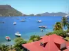 Les Saintes - Villa with a view of Les Saintes bay and its boats