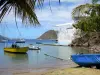 Les Saintes - Doctor's boat-shaped house by the sea