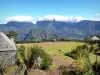 Salazie cirque - Réunion National Park: view of the Salazie cirque from the Bélouve belvedere