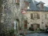 Salers - Stone houses of the medieval city