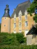 Semur-en-Vallon castle