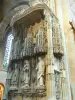 Sens - Inside Saint-Étienne cathedral: Salazar altarpiece
