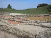 Sito archeologico di Larina - Resti di un casolare rurale della tarda antichità e Medioevo, la città di Hyeres-sur-Amby