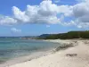 Strand der Bucht Maurice - Führer für Tourismus, Urlaub & Wochenende in Guadeloupe