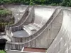 Stuwdam van Chastang - Hydro-elektrische dam van Chastang