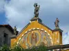 Tende - Baroque facade of the Saint-Michel church