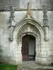 Thiérache ardenesa - Portal gótico de la iglesia de Saint-Rémi Aouste