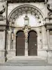 Tonnerre - Portal de la iglesia de San Pedro