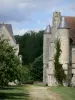 Tortoir的坚固修道院 - 旧强化修道院;在Saint-Nicolas-aux-Bois镇