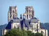 Toul - Torres y ábside de la catedral gótica de Saint-Étienne de Toul
