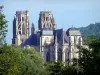 Toul - Torres y ábside de la catedral gótica de Saint-Étienne de Toul