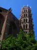 Toulouse - Тулуза: Колокольня церкви монастыря якобинцев (монастырский комплекс якобинцев)