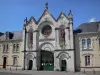 La Trappe abbey - Entrance gate of the Cistercian abbey; in the town of Soligny-la-Trappe