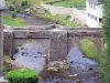 Treignac - Viejo puente sobre el Vézère