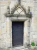 Treignac - Puerta de una entrada de la casa