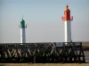 Trouville-sur-Mer - Côte Fleurie (Flower coast): lighthouses of the seaside resort