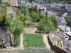 Uzerche - Vegetable garden and orchard in the heart of the medieval city
