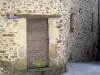 Uzerche - Entrance to the tower of the Black Prince
