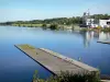 Vaires-sur-Marne lake - Dock, lake, banks and water sports centre