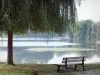 Valle del Saône - Banco con vista al río Saona