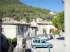 Venterol - Facades of houses in the Provençal village
