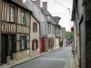Verneuil-sur-Avre - Calles y casas de la Edad Media