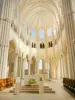 Vézelay - Dentro da basílica de Sainte-Marie-Madeleine: coro