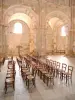 Vézelay - Interior da Basílica de Sainte-Marie-Madeleine