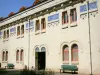 Vichy - Spa town (resort): facade of the Dômes spa centre (Thermes)