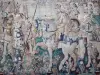 Vienne - Inside the Saint-Maurice cathedral: Flemish tapestry