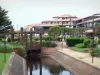 Vieux-Boucau Port d'Albret - Correo André Rigal y caminar por el agua