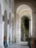 Vignory church - Inside the Saint-Etienne Romanesque church