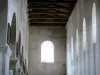 Vignory church - Inside the Saint-Etienne Romanesque church