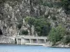 Villefort lake - Villefort dam