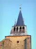 Villeneuve-l'Archevêque church - Church tower