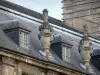 Vincennes castle - Detail of a castle building