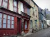 Vitré - Maisons de la rue d'En-Bas (façades à pans de bois)