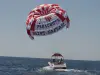 Ascending parachute in the Bay of Saint-Raphaël - Activity - Holidays & weekends in Saint-Raphaël