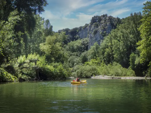 Canoe-Kayak in the Hérault gorges - Leisure activity in Saint-Bauzille-de -Putois