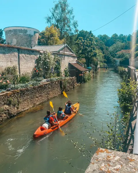 Canoe-kayak hire in the valley of painters - Leisure activity in Crécy-la- Chapelle