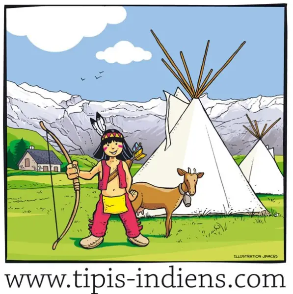 Tipis indiens - Camping à Gavarnie-Gèdre