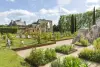 聖コスメ小修道院の庭園（©S.Frémont/ CD37）