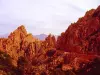 Les Calanques de Piana - Crépuscule rougeoyant (© Jean Espirat)